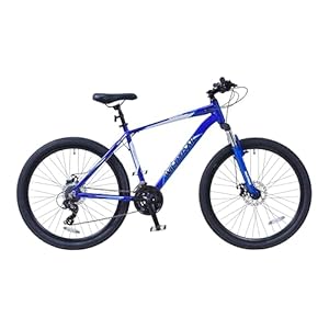 Insync Bikes Ltd WilDTRAK Miami Mountainbike, 650B 7 SPD damesfiets, blauw, 27,5 inch, blauw