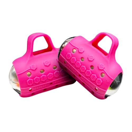 Image of Egg Weights Cardio Max 3.0 lbs. Stainless Steel Hand Weights Dumbbell Set with Anti-Slip Silicone Finger Loop for Workout, Fitness, Training for Men and Women - 2 Eggs, 1.5 lbs each + Free E-Book Workout Guide