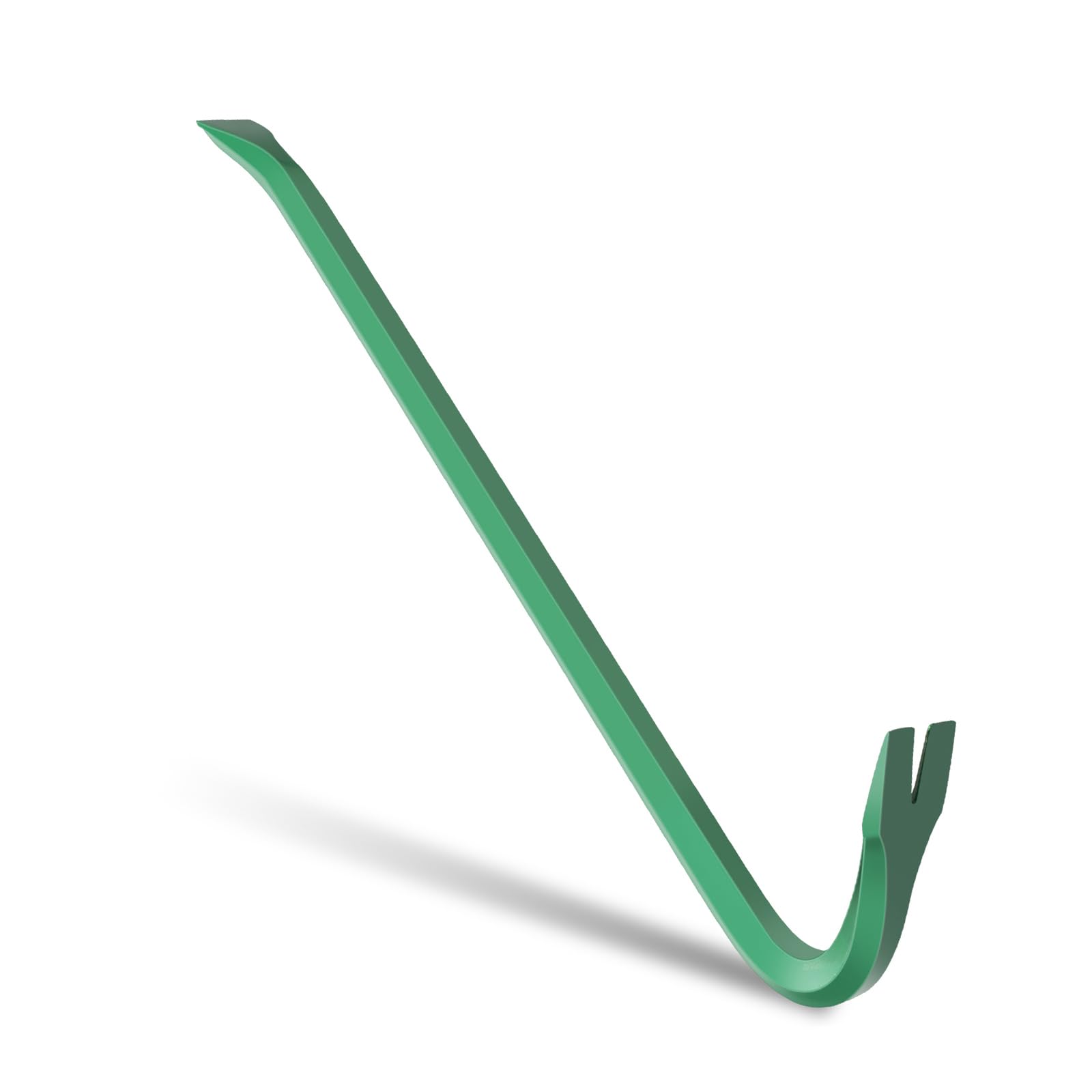 Monkey King Bar-18IN Pry Bar Gooseneck Wrecking Bar-Crowbar tool for Many pulling/Green color