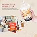 52USA Boba Tapioca Pearl, Black Sugar Flavor, Fresh Bubble Tea Pearl, 8.8 Oz (Pack of 2) – Ready in 5 Minutes, Soft & Chewy Black Tapioca Pearls for Milk Tea, Coffee, Smoothies & Desserts