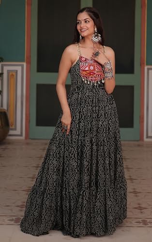 Image of Fashion Basket Women's Prple Color Georgette Anarkali kurta set with Duptta For Women