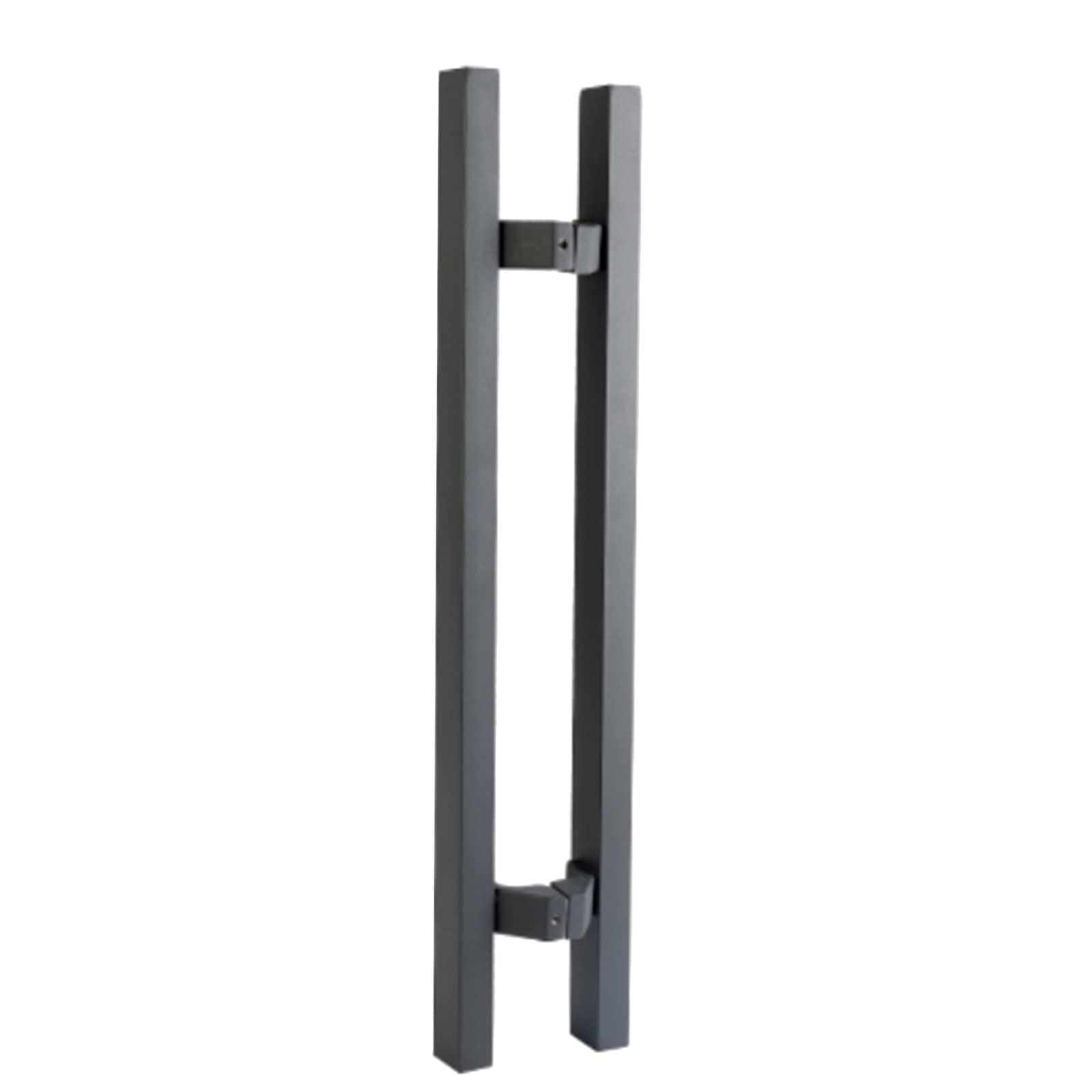 CWCQGH Barn Door Sliding Door Handle Modern Push Pull Door Handle, Stainless Steel Barn Gate Pulls for Interior/Exterior Entry Door, 31.4in /39.3in/47.2in/55.1in /59in Lenght,Gray-150cm/59in
