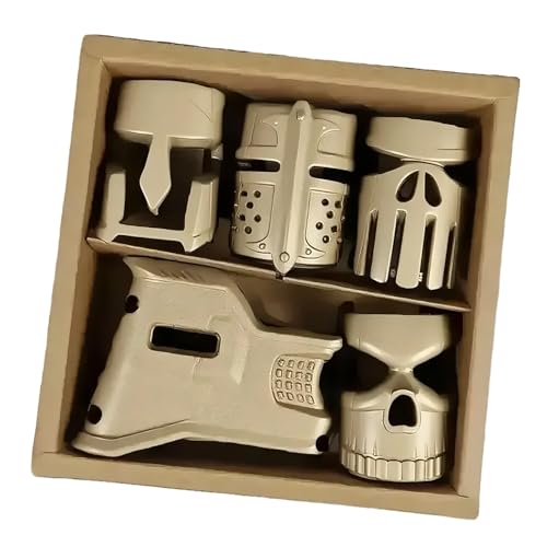 Graffiti Sleeve Mag Grips Brown