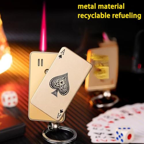 Encendedor llavero Pomelo Life metal blanco miniatura 2