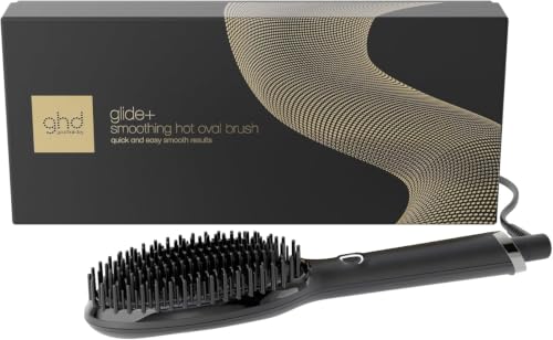 ghd Glide+ - Cepillo Térmico Alisador de Pelo, Acabado Liso Natural