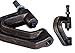 Highcraft PCLMPPL38-5 Heavy Duty Industrial Purlin Beam Clamp for 3/8'' Rod Max Load 400 lbs Uncoated Iron (5PK), Black
