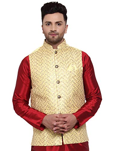Image of Jompers Men Embroidered Waistcoats /Nehru jeckets.