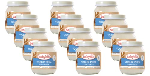 Babybio Yogur de Pera con leche de vaca - 2 x 130g