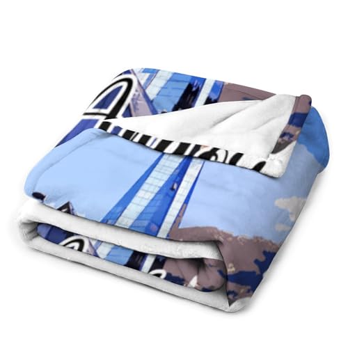 Couverture pelucheuse Andorre moderne d'une douceur exceptionnelle