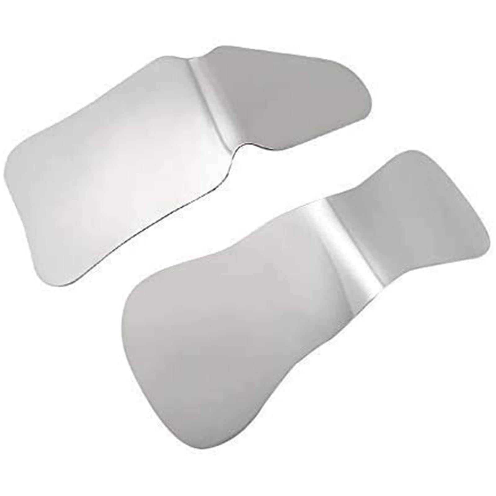 mmagicc 2 Pcs Dental Background Mirror Photography Contrast Board Dental Intraoral Photography Background Board Contrast Orthodontic Glass Mirror