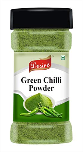 Image of Desire Green Chilli Powder 200 Gram (Hari Mirchi Powder)