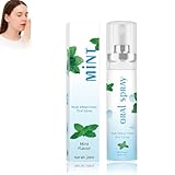 Mundspray Mit Fruchtgeschmack, 20 ml Atemerfrischer Mundspray, Gegen Mundgeruch Tragbares Spray für Frischen Atem - Minze