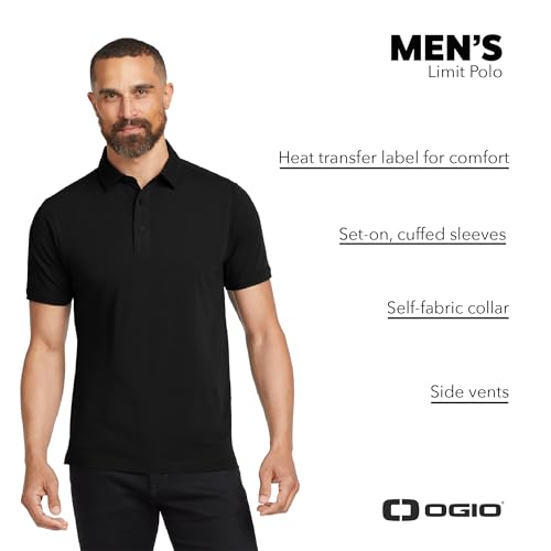 OGIO Unisex Limit Polo | Moisture Wicking Polo Shirt for Men & Women, Athletic Shirt for Summer, Work & Golf2
