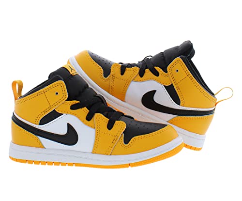 Jordan Baby Boy's 1 Mid (Infant/Toddler) Taxi/Black/White 9 Toddler M4