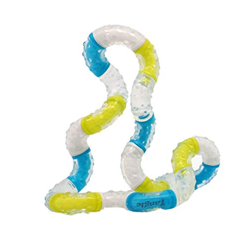Image of BRAIN TOOLS Imagine - Blue - Tangle Therapy Toy - Tangles Fidget for School - Textured Tangle - Tangle Fidget Toy for Adults and Kids