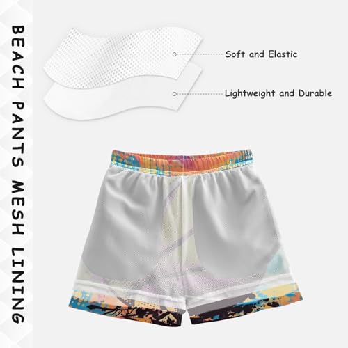 Black and White Cow Print Boys Beach Shorts Swim Trunks Toddler Bathing Suit Swimsuit Kids Swimwear4