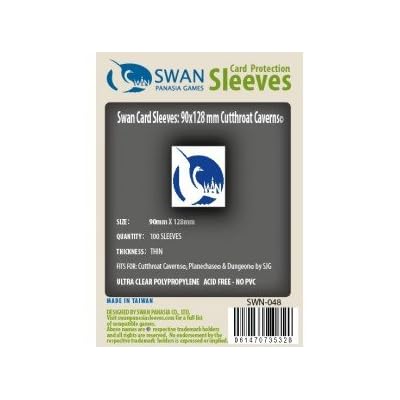 Swan Card Sleeves 90x128mm - 100 Pack, Thin Sleeves Ghana | Ubuy