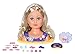 Produktbild BABY born Zapf Creation 835234 Sister Styling Head - Schminkkopf, Frisierkopf mit hochwertigen Langen blonden Haaren, Haargummis, Klammern, Bürste, Haarband, Schminke für Puppe und Kinderhaut