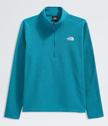 The North Face Textured Cap Rock Quarter Zip Pullover, Dusk Bl Hth, XL - image 5