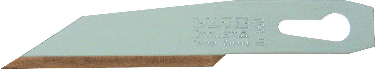 LutzBlades Lutz ostrze skalpelowe 850-SZ TIN (100 sztuk, do uchwytu ostrza 470003, grubość 0,65 mm, zapasowe ostrza) 480581, wielokolorowe