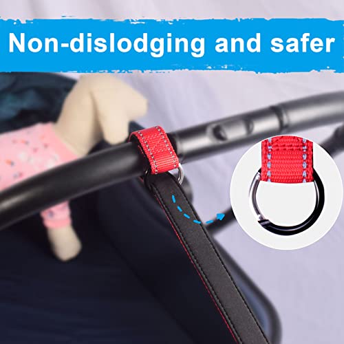 PetBonus Short Dog Lead, Safety Wrist Strap for Retractable Dog Lead Reflective Design and Adjustable Soft Padded Handle - Image 2