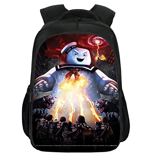 ZUOLAER Mochilas Escolares De Cazafantasmas para Niños y Niñas De La Escuela Primaria Mochila Infantil De Película De Fantasía para Jardín De Infantes Bolsa De Escolar Resistente al Agua Cover