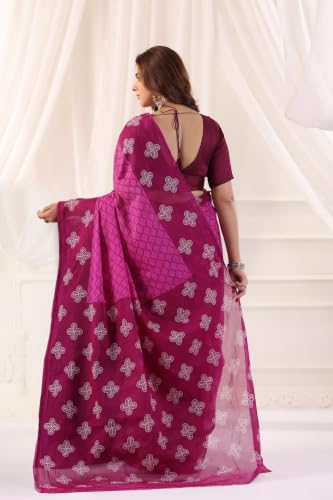Image of TAMAIRA FASHION Mulmul Pure Cotton Saree For Woman |Office Wear Daily Wear Sarees For Women Without Blouse Piece(Available in 15 Colours)