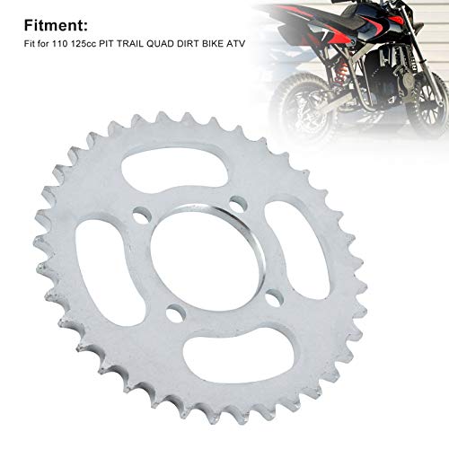 Kettingwiel, 37 Tanden 428 Ketting Achtertandwiel Cog Onderdelen voor Pit Trail Quad Dirt Bike ATV 110 125CC - Image 4