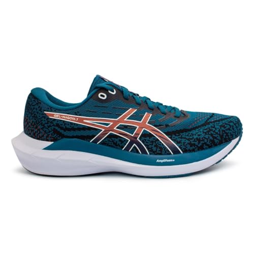 Tênis ASICS GEL-Nagoya 7 - Masculino - Azul/Vermelho - tam: 41