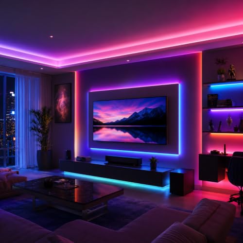 Cinta LED RGB Wi-Fi Inteligente, Control por App y Música 10 m miniatura 7