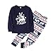 XovLAHzY Christmas Tshirts Shirts For Family Family Christmas Pajamas Matching Sets Xmas Trees Print Holiday Sleepwear Christmas Comfy Matching Jammies Pjs Set