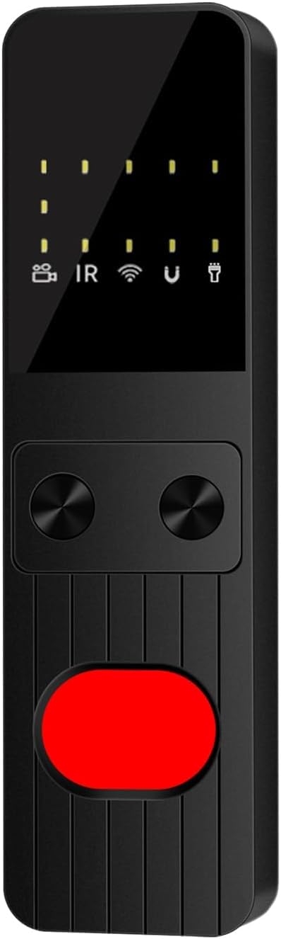 Hidden Camera Detector - 2025 Camera Detector Hidden Device GPS Detector Black