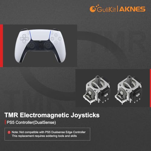 AKNES GuliKit TMR Thumbstick Replacement for DualSense PS5 Controller