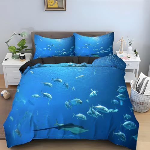 Housse Couette en Microfibre Douce avec Fermeture Éclair Robuste 220x240 - 2