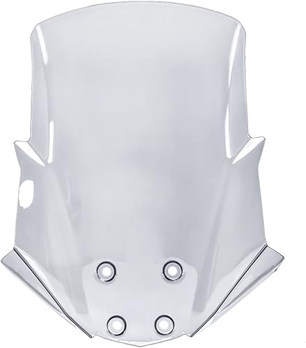 Vista 9 de GLoyer Motorcycle Windshield 2019 X 300 Motorcycle Windscreen Compatible with Kawasaki VersysX300 Versys-X300 2017-2021 2018 Flyscreen Windshield