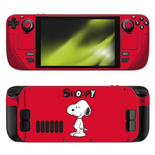 Skin vinyle Peanuts Snoopy pour Steam Deck pour protéger la coque des rayures de doigts