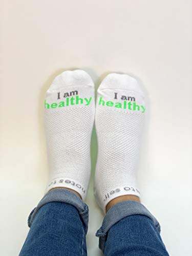 Image of notes to self Socks - Daily Affirmations, Inspirational Socks for girls & boys