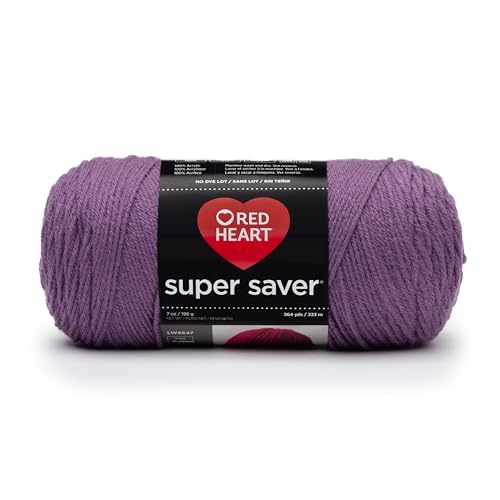 Image of RED Heart Super Saver Yarn, Medium Purple