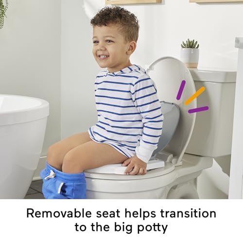 Fisher-Price™ 2-N-1 Toddler Toilet Cheer for Me! Potty Training Seat with Sounds and Phrases and Removable Potty Ring - image 4