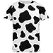 Old Glory Cow Pattern Costume All Over Adult T-Shirt - Large