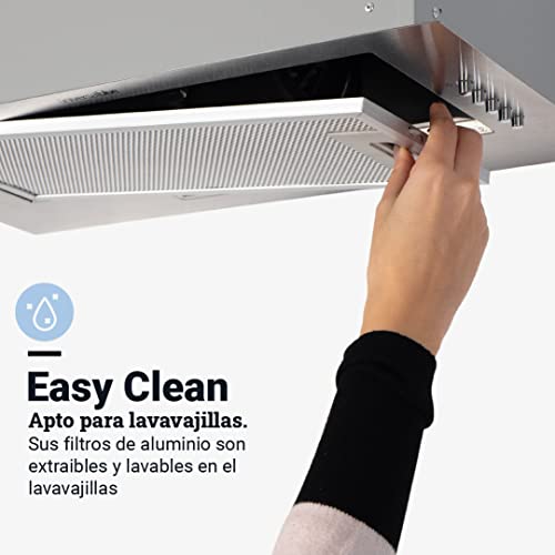 UNIVERSALBLUE-Campana-encastrada-70W-Campana-Encastre-Acero-Inoxidable-3-Velocidades