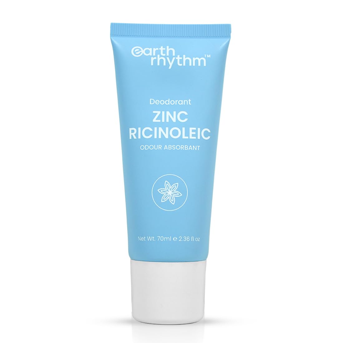 Earth Rhythm Underarm Roll on with Zinc Ricinoleic, Aloe Vera, and Hyaluronic Acid | Visibly Brightens, Removes Odour, Keeps Skin Fresh & Clean | Alcohol Free, Paraben Free, Men & Women - 80ML…