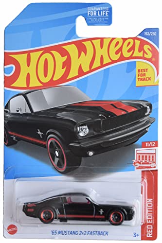 ホットウィール '65MUSTANG 2台セット Hot Wheels '65 Mustang 2+2 Fastback, Red Edition 11/12 : Amazon.ca