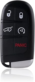Smart Car Keyless Entry Remote Start Raryloy Key Fob Remote Replacement Fits for J_eep Grand Cherokee 2014-2021,FCCID:M3N40821302