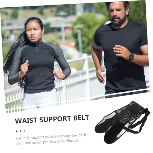 Faja lumbar transpirable para fitness y levantamiento de pesas miniatura 5