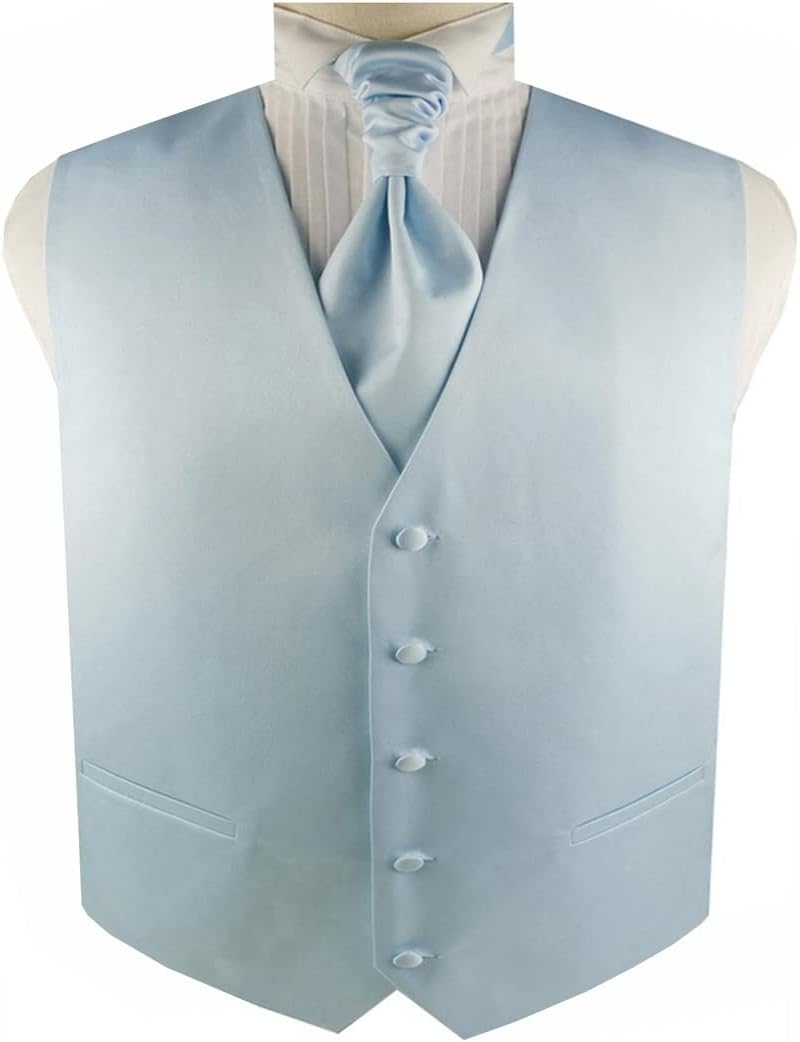 Mokkpeq Gilet Da Smoking E Set Di Papillon Per Uomo Gilet Slim Fit Con Scollo A V Gilet Formale Da Cerimonia Nuziale Da Lavoro 121932566 - Foto 8