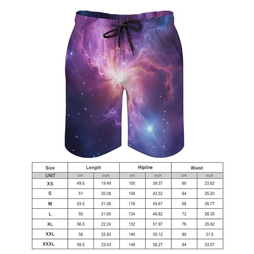 Fashion Swim Trunks with Drawstring, Soft Quick Dry Mesh Lining Beach Shorts Summer Vacation Swimwear2