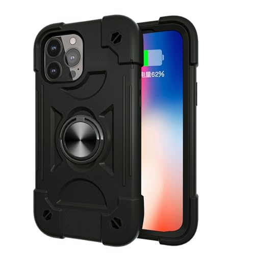 Coque silicone iPhone 13 Pro Max premium noir triple couche