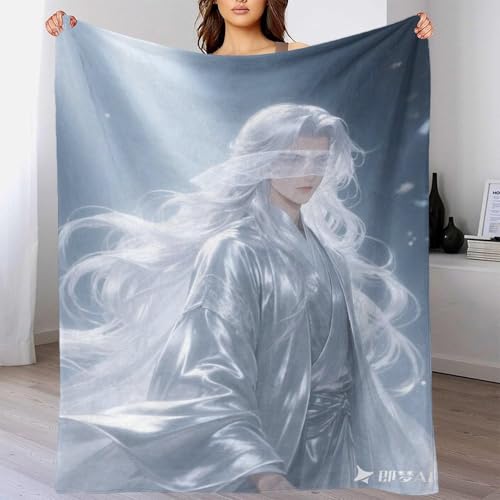 Plaid moelleux et chaud pour canapé 180x200cm couverture lit deux personnes - 6