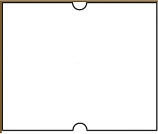 Productive Labels Plain White 2-Line, 8 Character Dating and Coding Gun Labels
